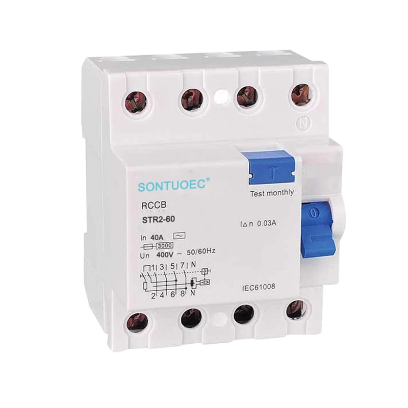 4P 63A /30MA RCD AC סוג