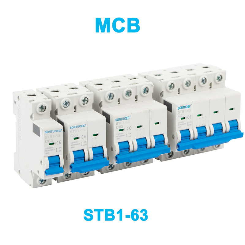 מבנה C65 תחרותי STB1-63 מפסק מיניאטורה מסדרת MCB