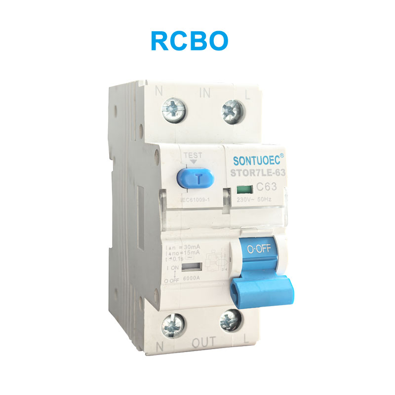 Sontuoec Stro7le-63 מפסק הגנה מפני דליפות קטנות RCBO
